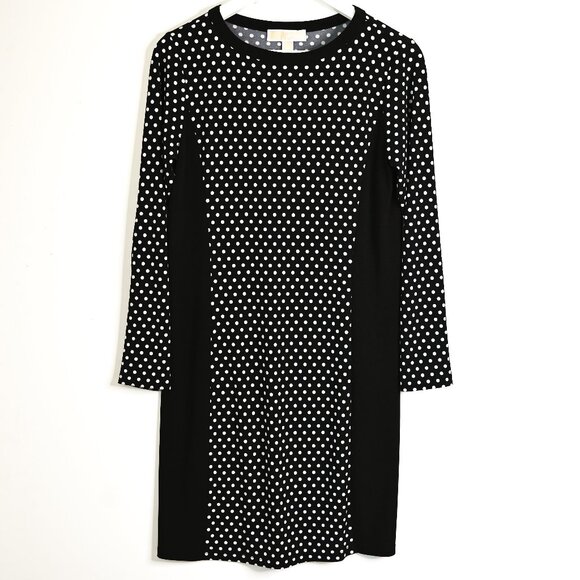 MICHAEL MICHAEL KORS Black and White Polka Dot Dress - Size Small - Picture 2 of 9
